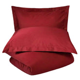 Cotton Percale Modern Traditional Duvet Cover Set